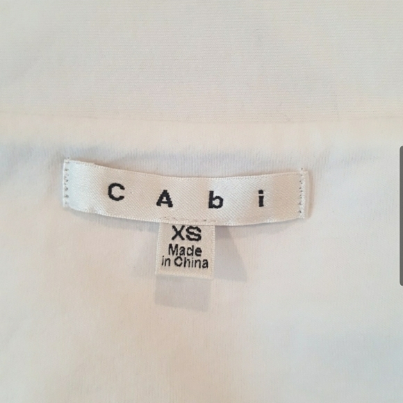 Cabi white blazer with gold buttons - Picture 4 of 5